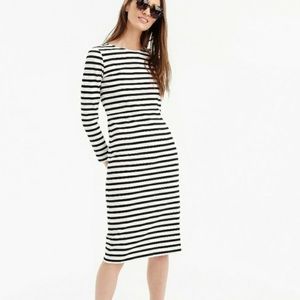 J crew stripe dress